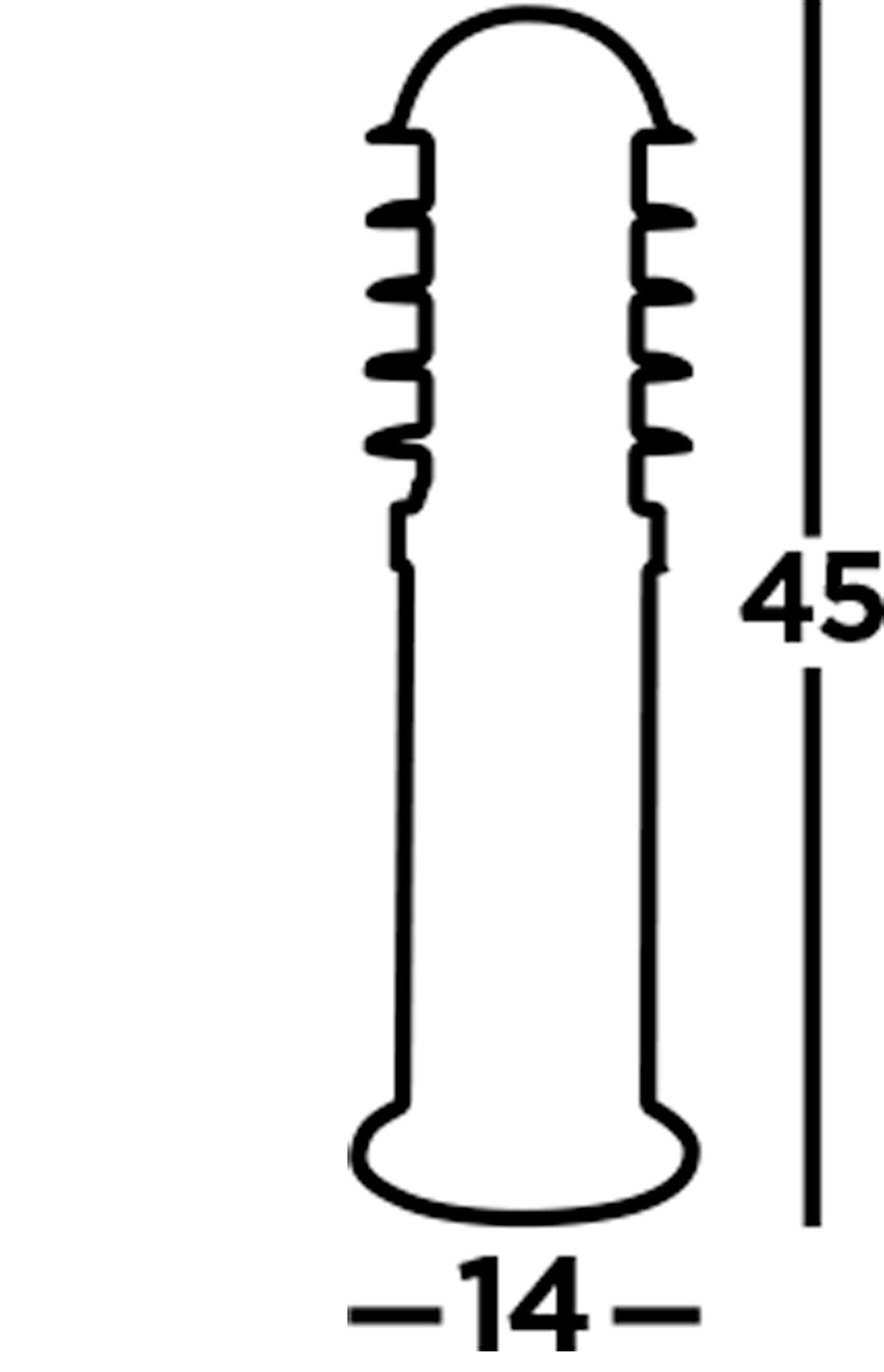 Searchlight Leeds Outdoor 45cm Post - Stainless Steel - IP44