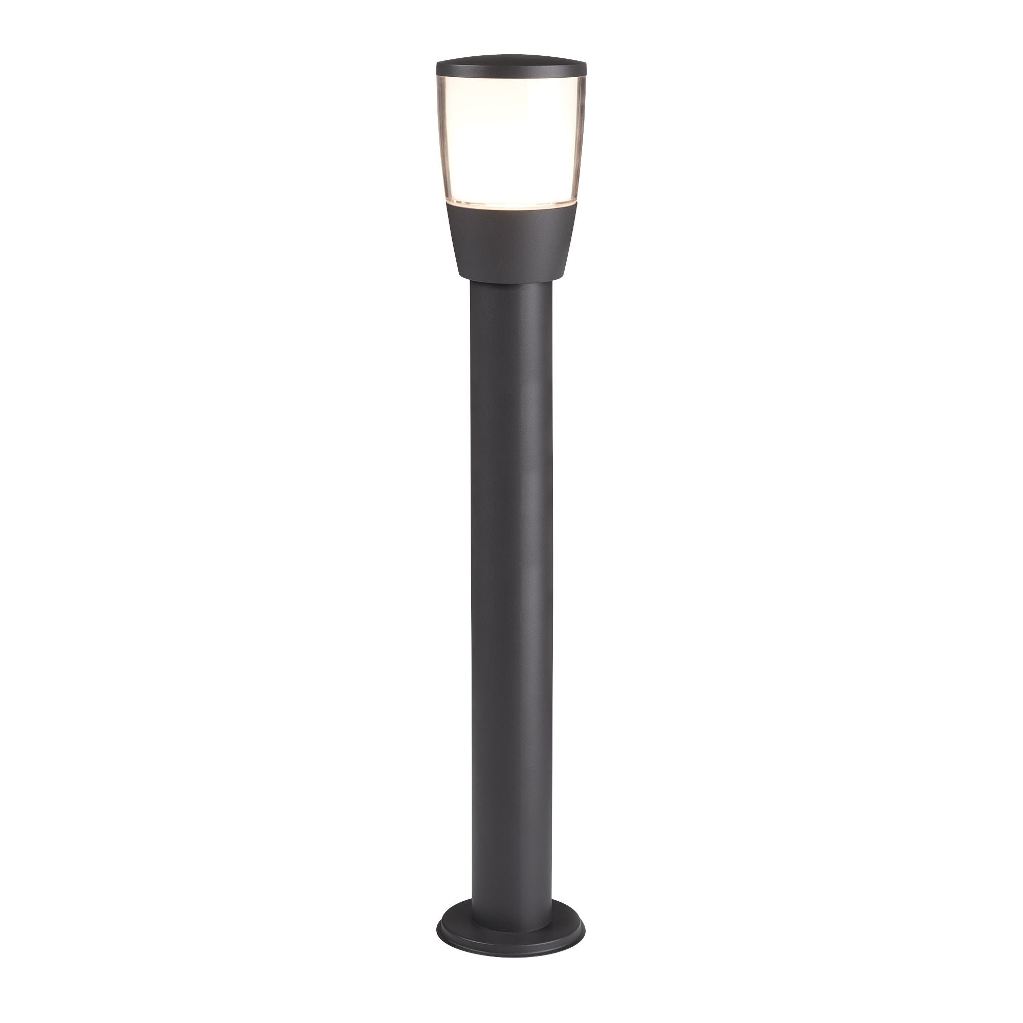 Searchlight Tees 900mm Outdoor Post - Grey & Polycarbonate