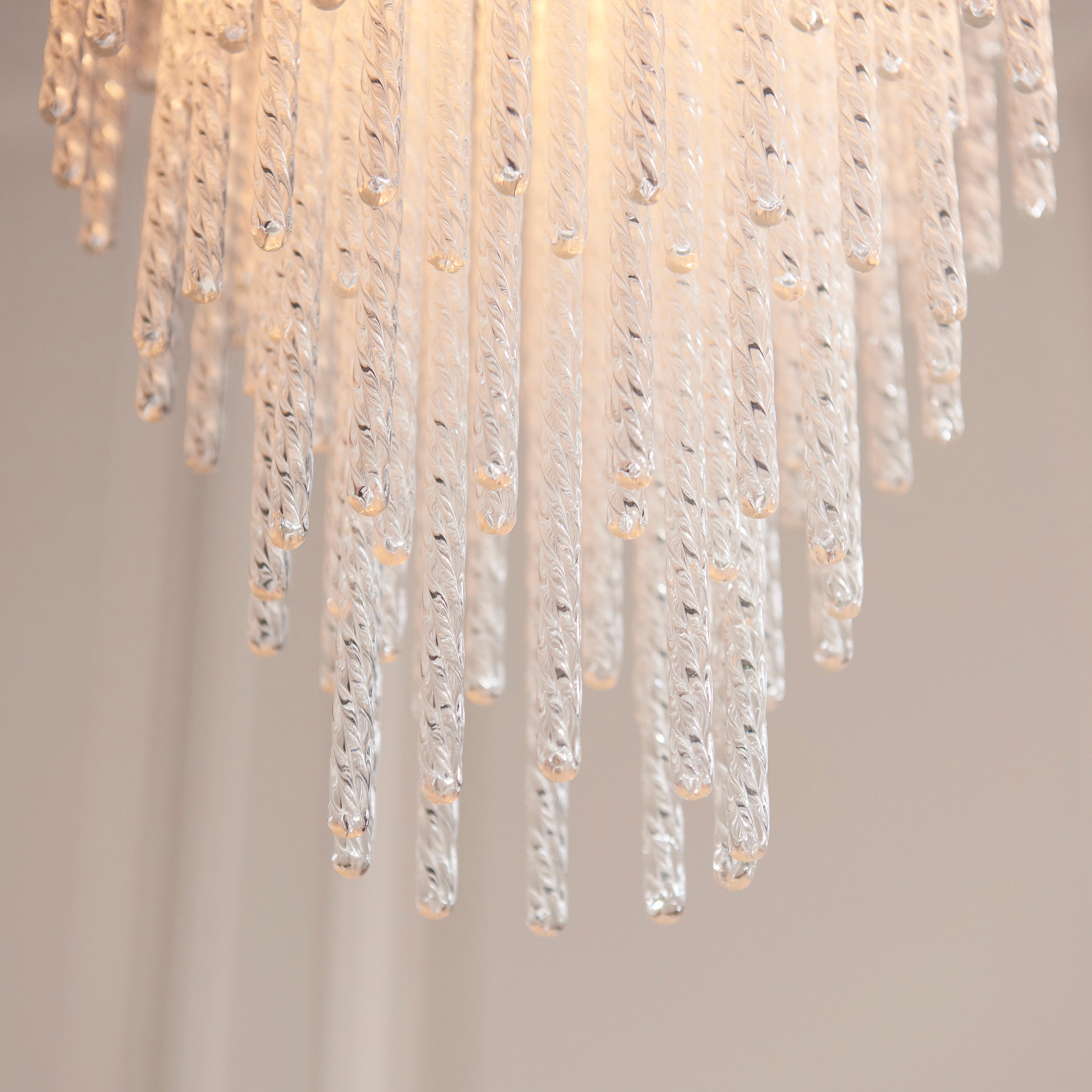 Endon Anistoria Pendant - Brushed Aged Brass Plate & Clear Glass