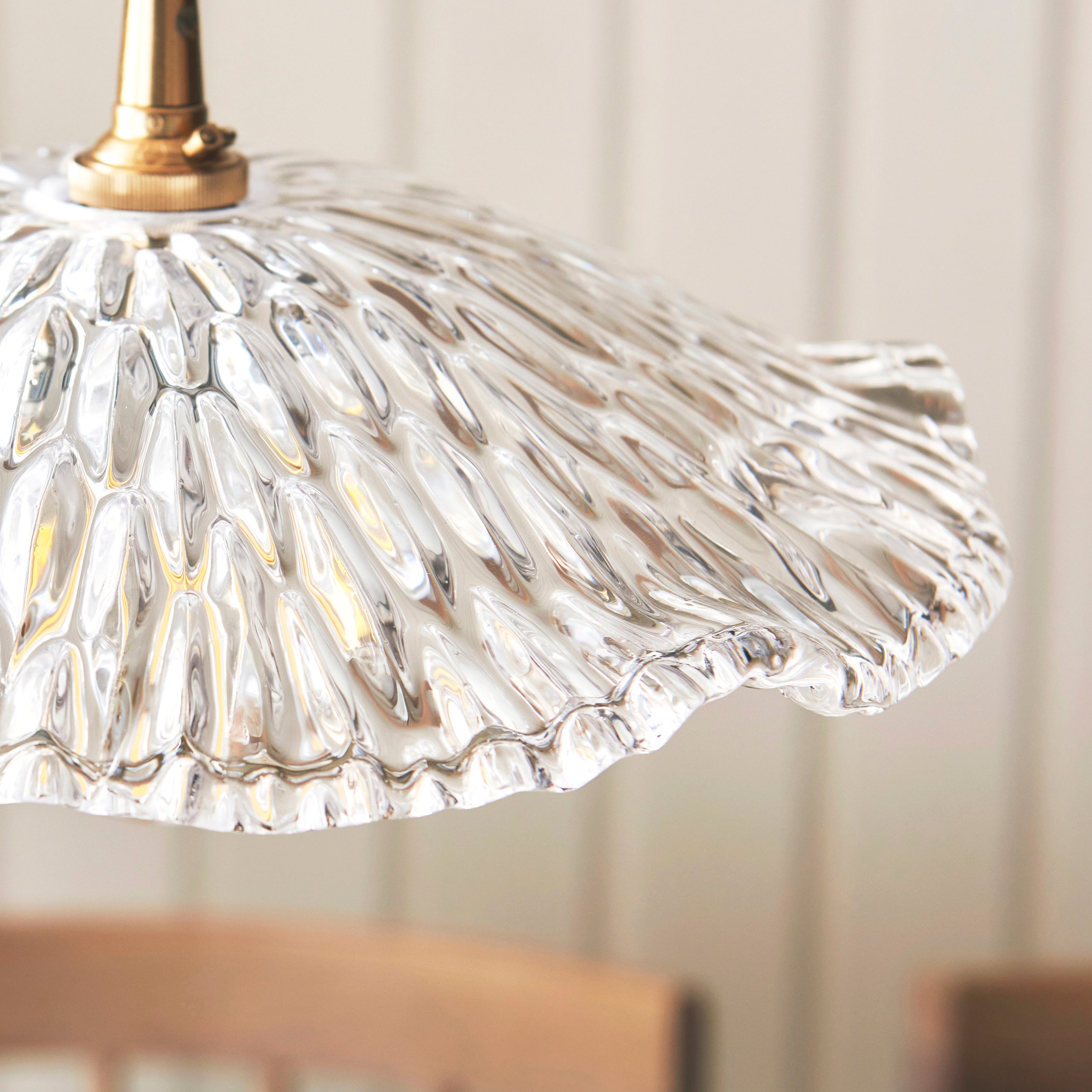 Endon Orchid Easyfit Pendant - Shade Only - Clear Glass