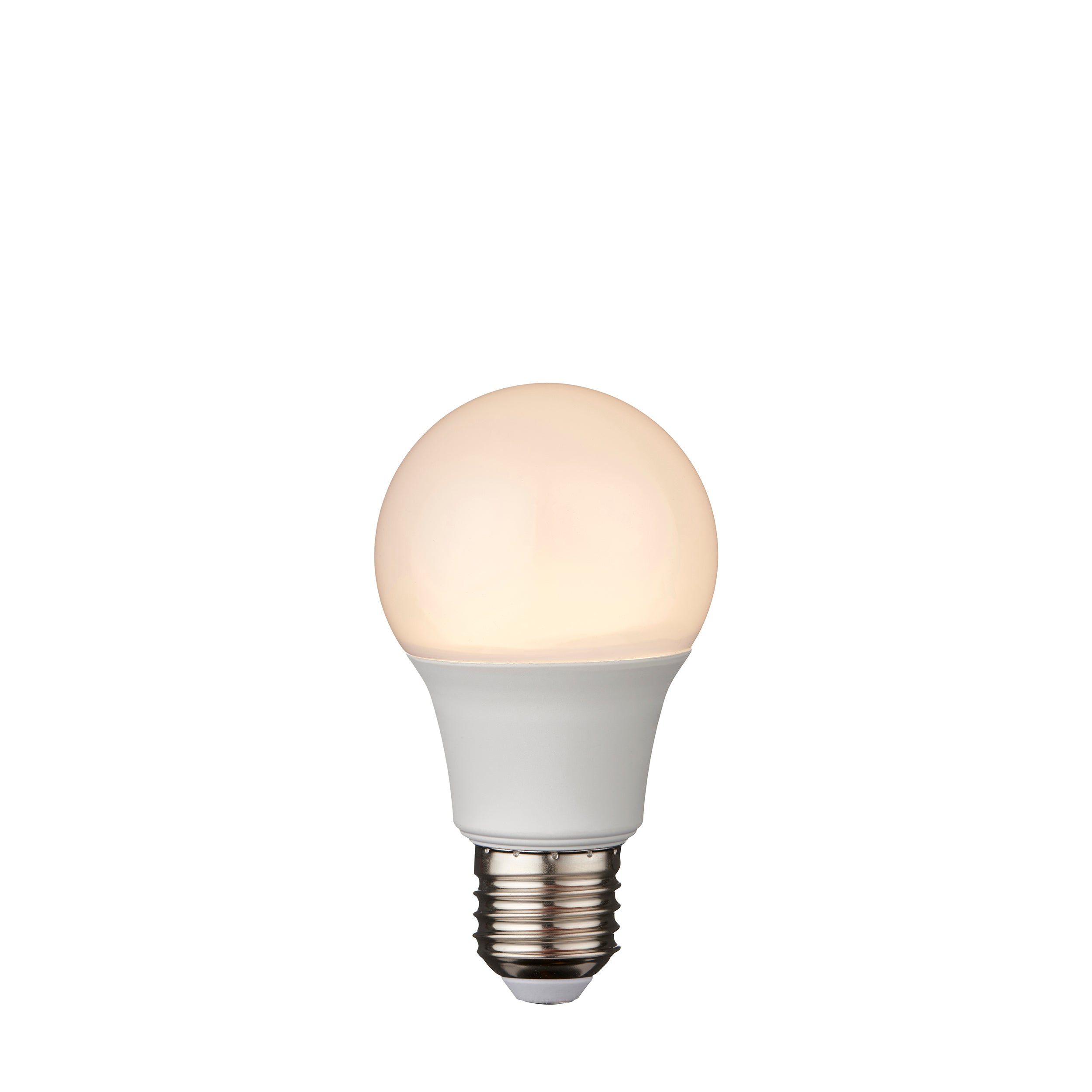 Endon Essentials E27 LED GLS Non Dimmable Bulb - Opal - 2700K