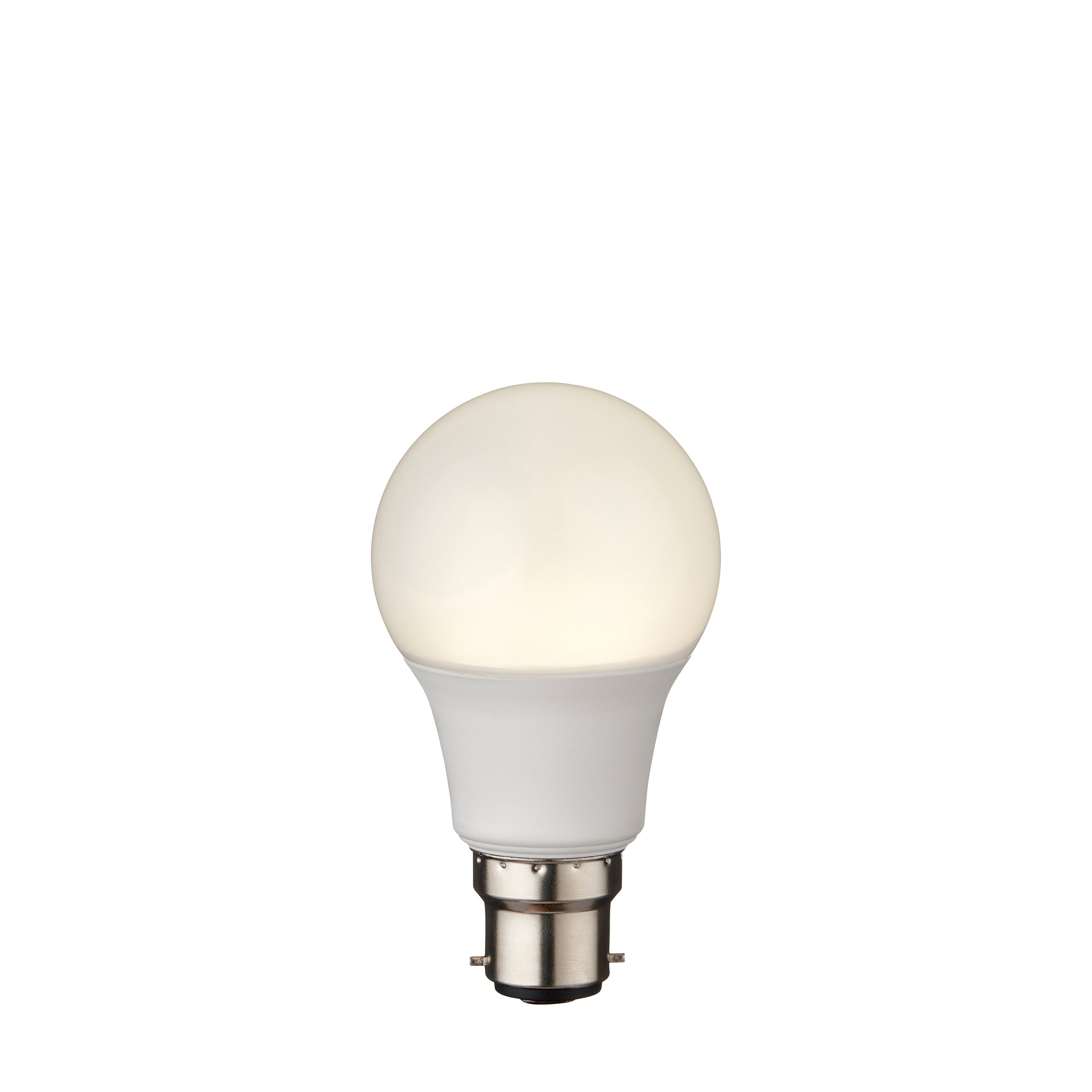 Endon Essentials B22 LED GLS Non Dimmable Bulb - Opal - 4000K