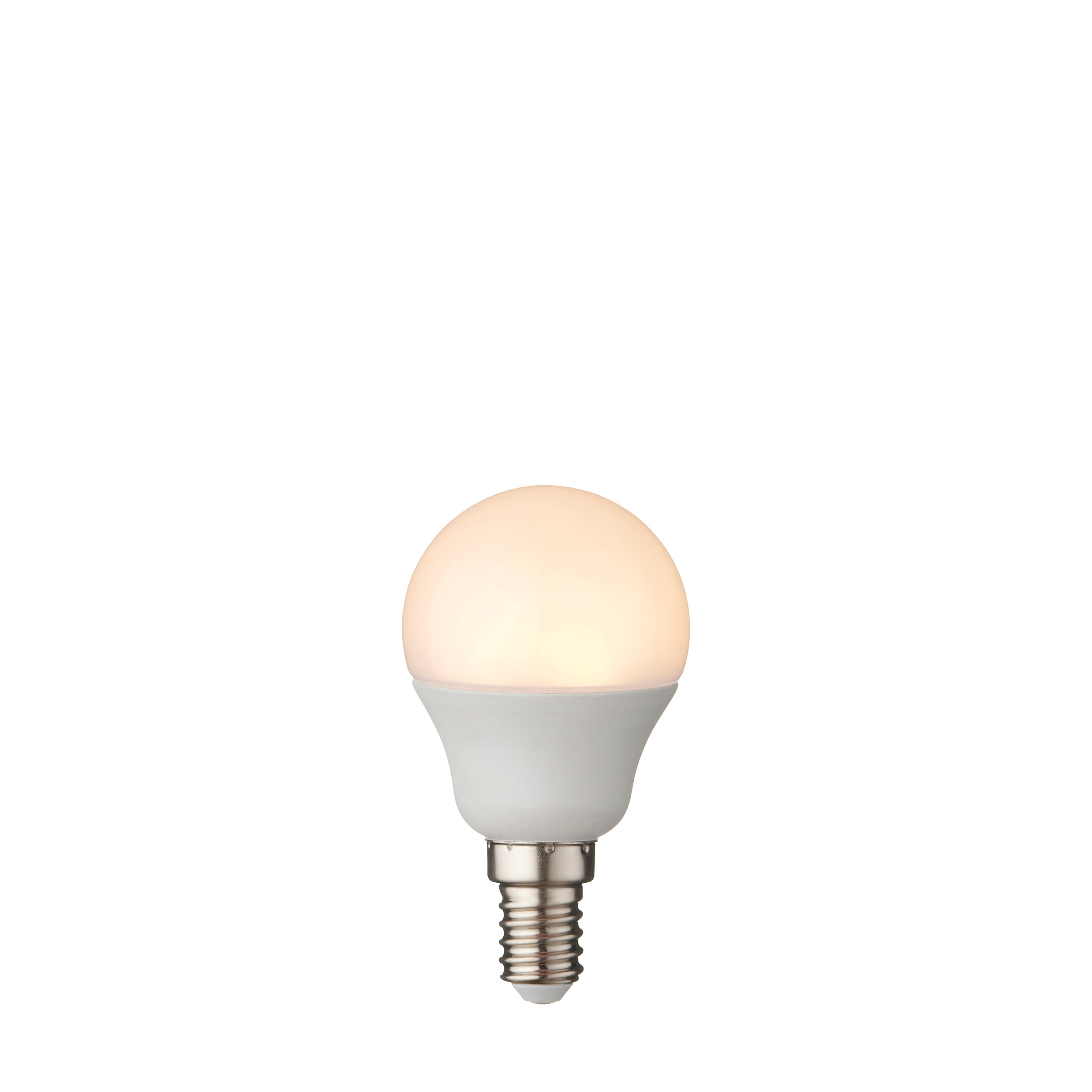 Endon Essentials E14 LED Golf Non Dimmable Bulb - Opal - 2700K