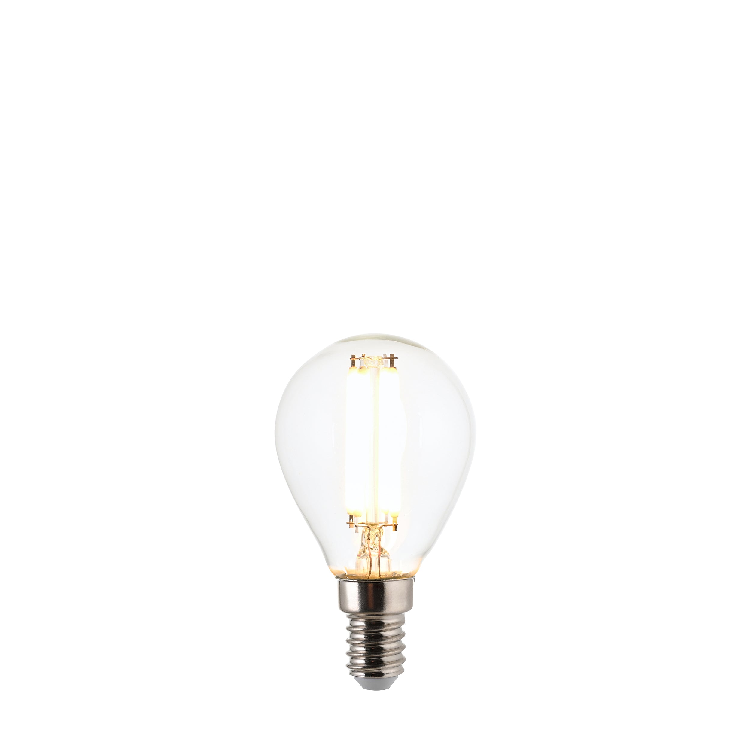 Endon White Filament E14 LED Golf - Non Dimmable Bulb