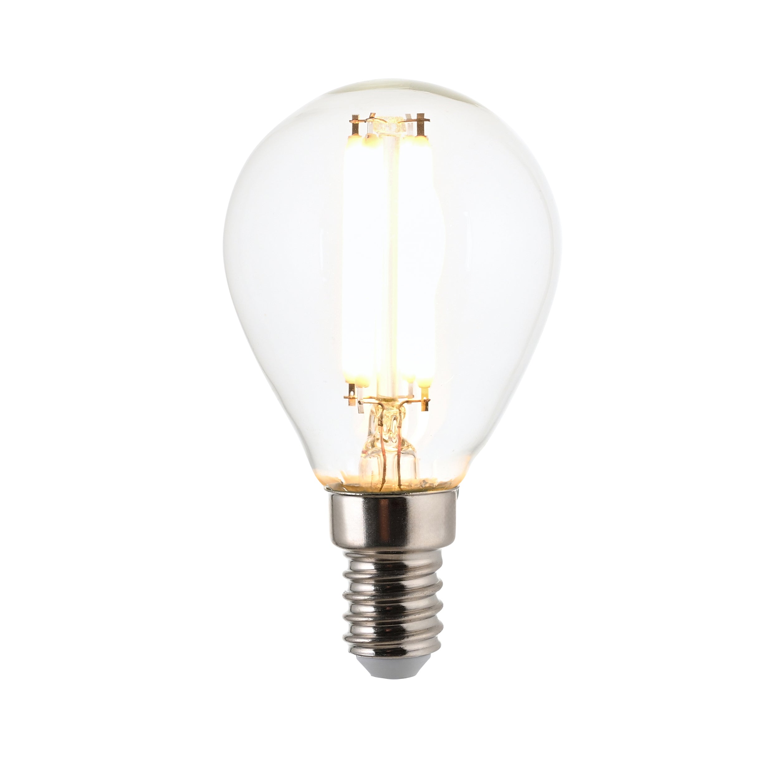 Endon White Filament E14 LED Golf - Non Dimmable Bulb