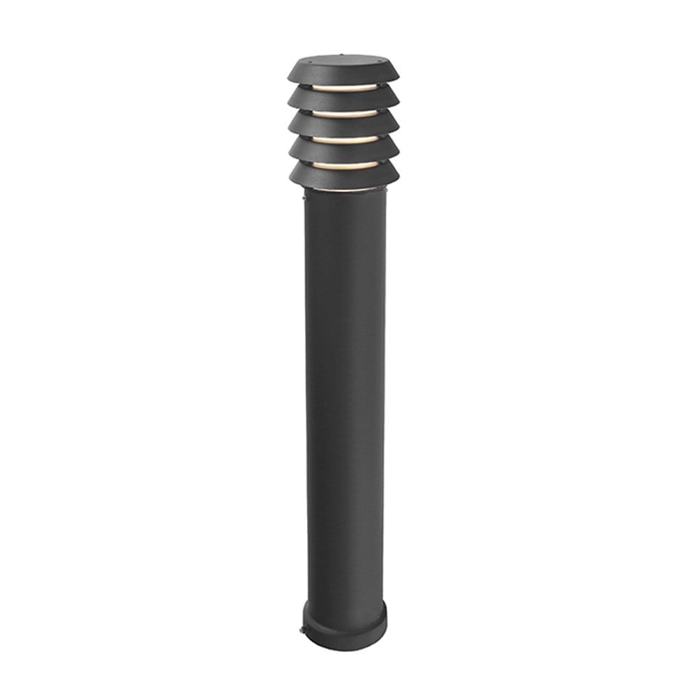Norlys Alta Single Large Bollard - Black
