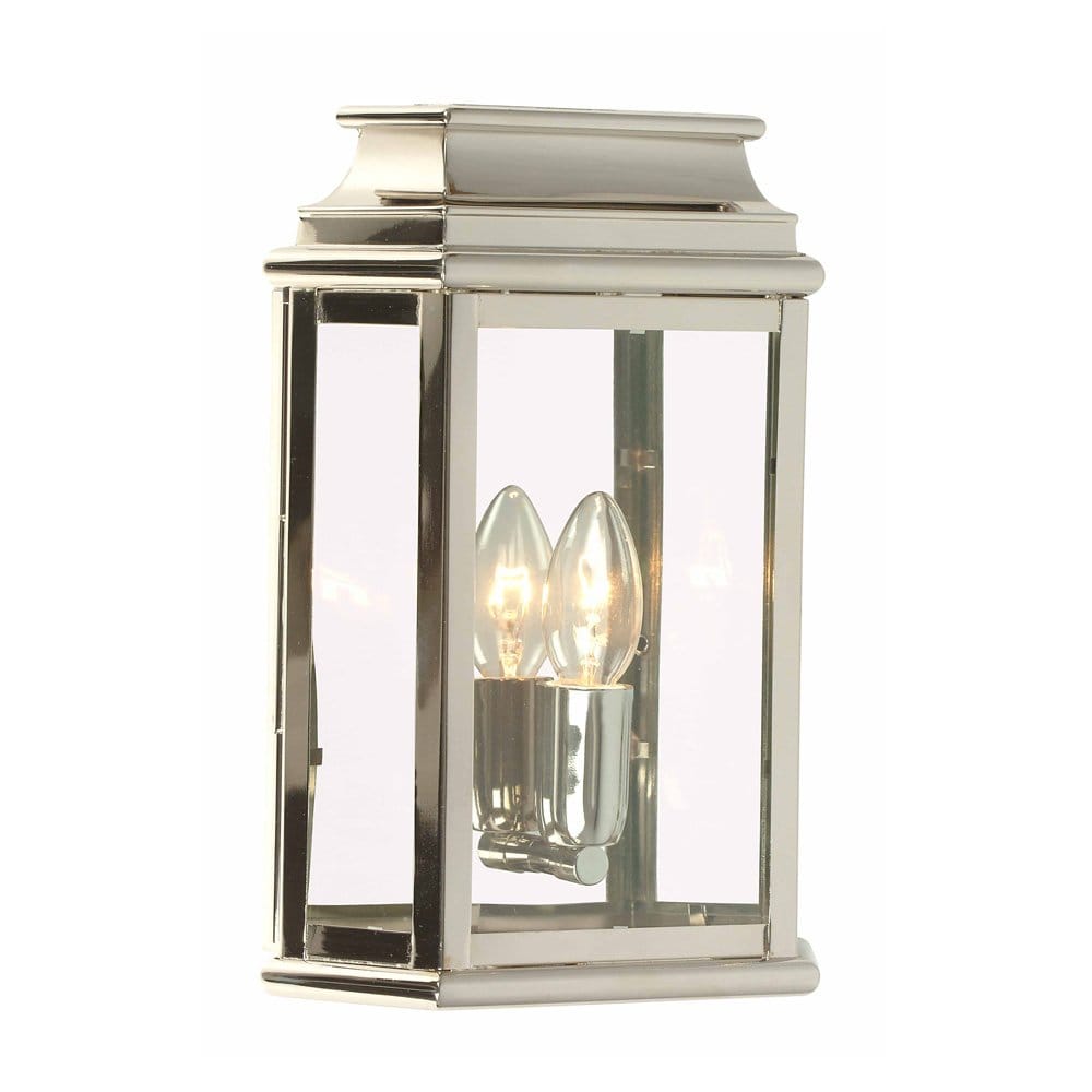 Elstead St Martins Single Wall Lantern - Polished Nickel