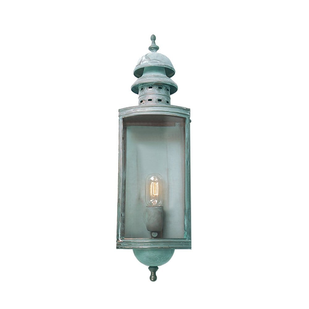 Elstead Downing Street Wall Lantern - Verdigris