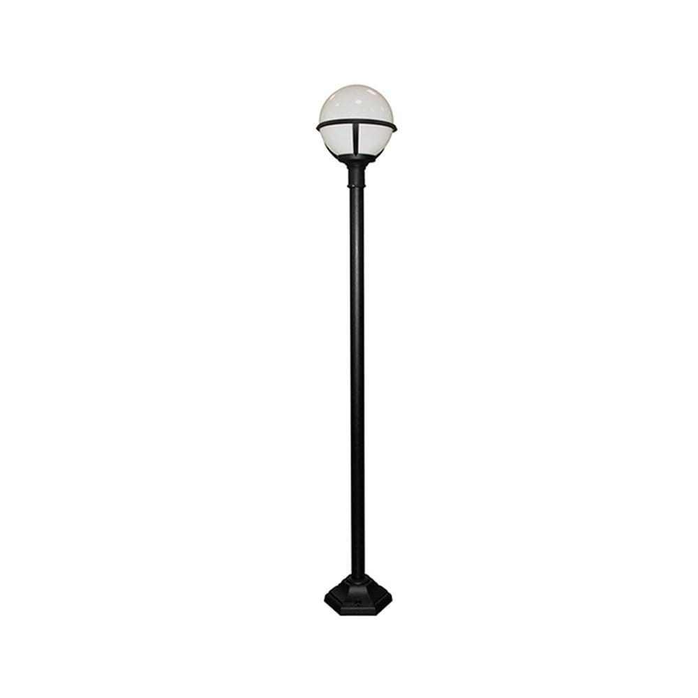 Elstead Glenbeigh Single Lamp Post - Black