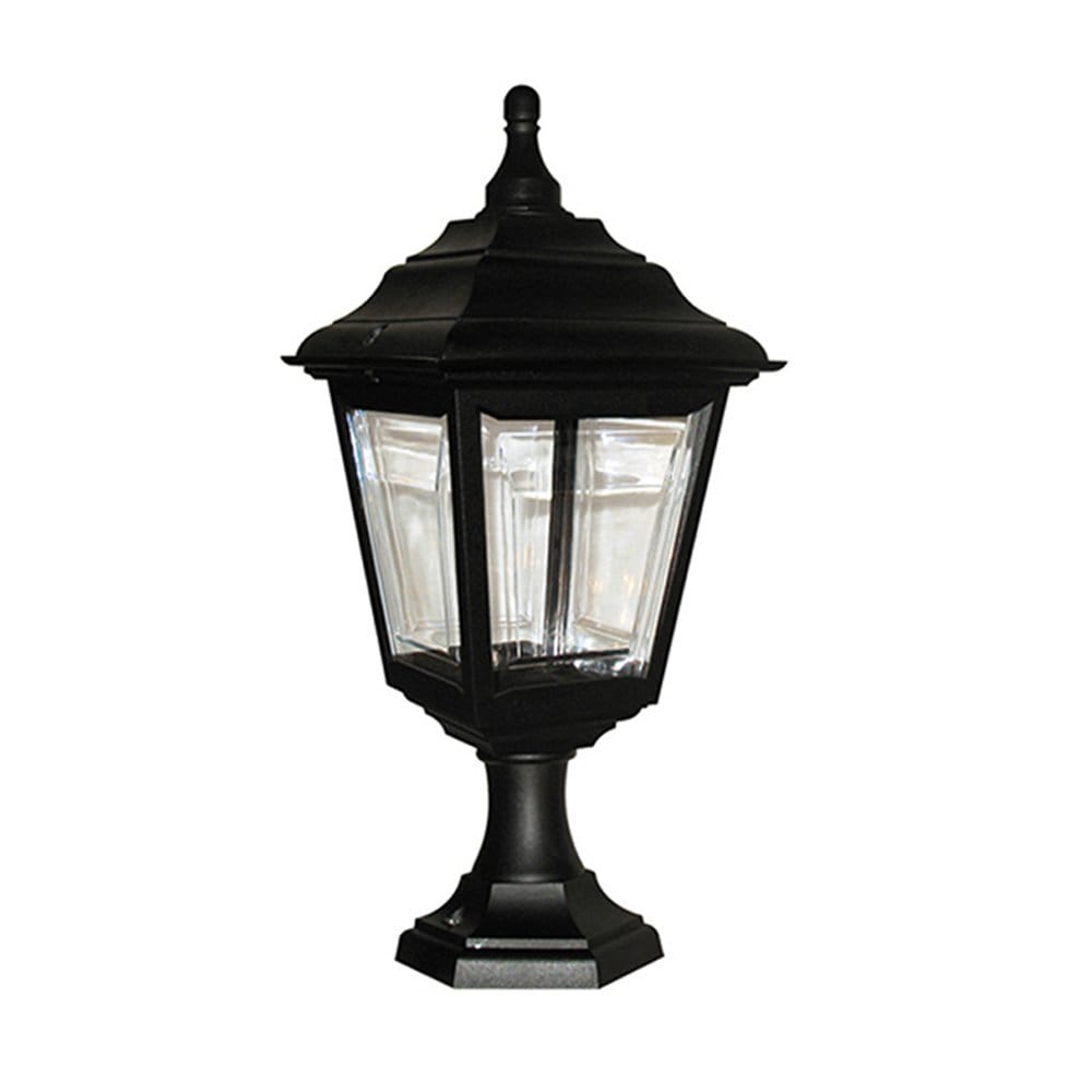 Elstead Kerry Single Pedestal/Porch - Black