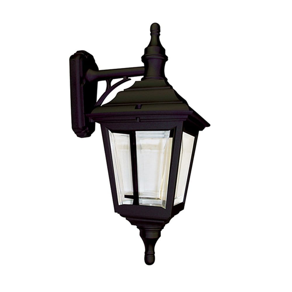 Elstead Kerry Single Wall Lantern - Black