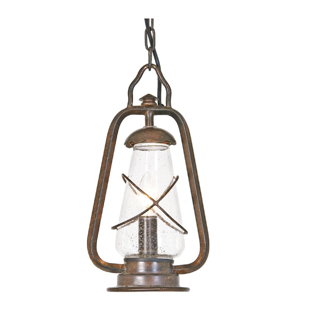 Elstead Miners Single Chain Lantern - Old Bronze