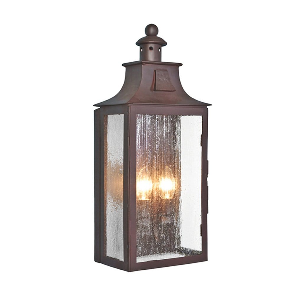Elstead Kendal 2 Light Wall Lantern - Old Bronze