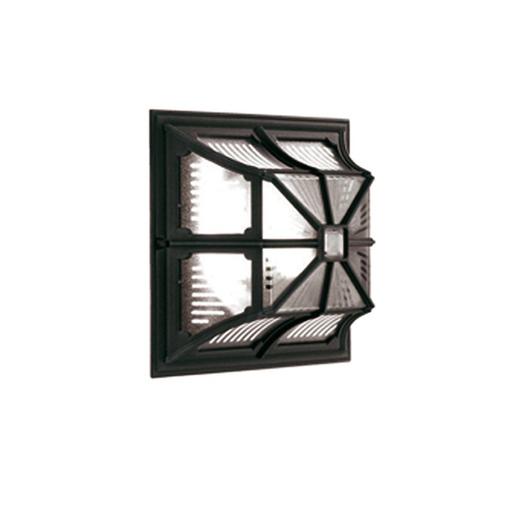 Elstead Chapel Single Flush Lantern - Black
