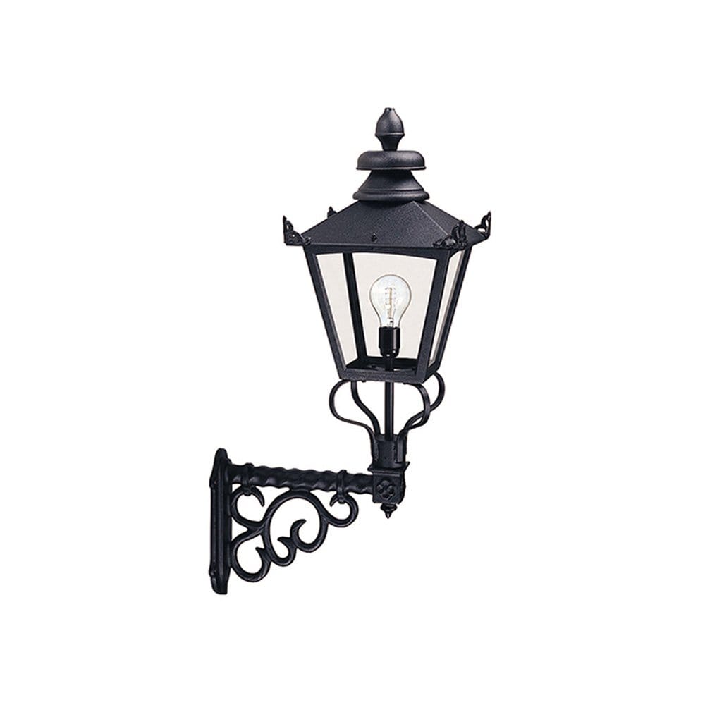 Elstead Grampian Single Wall Lantern - Black