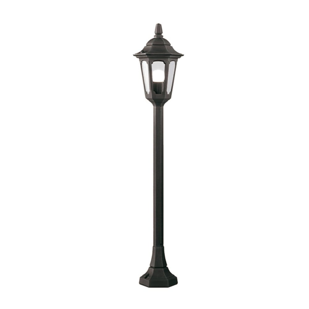 Elstead Parish Mini Single Pillar - Black