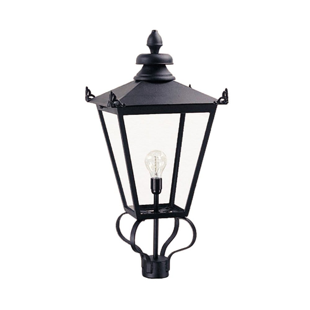Elstead Wilmslow Single Lantern Head - Black - Head Only