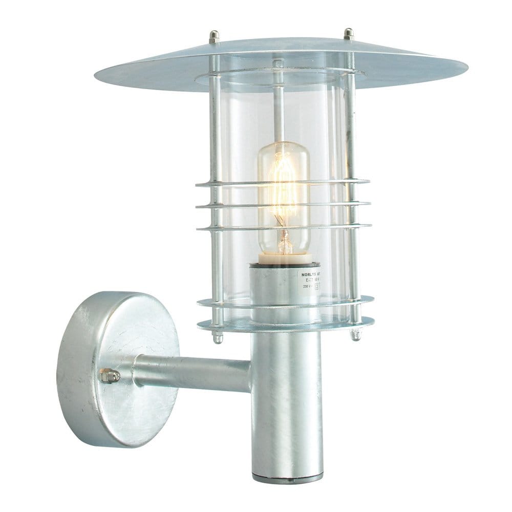 Norlys Stockholm Grande Single Wall Lantern - Galvanised