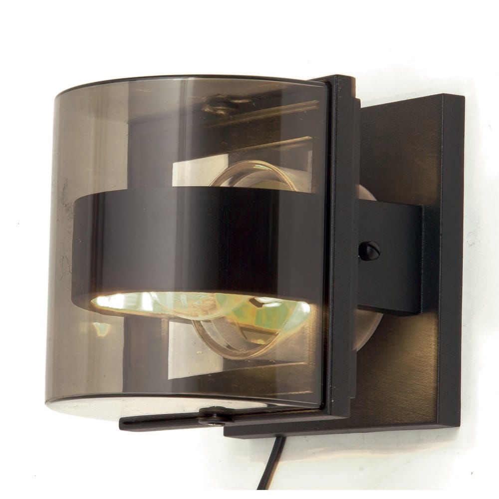 Elstead Frida Single Small Wall Light - Graphite