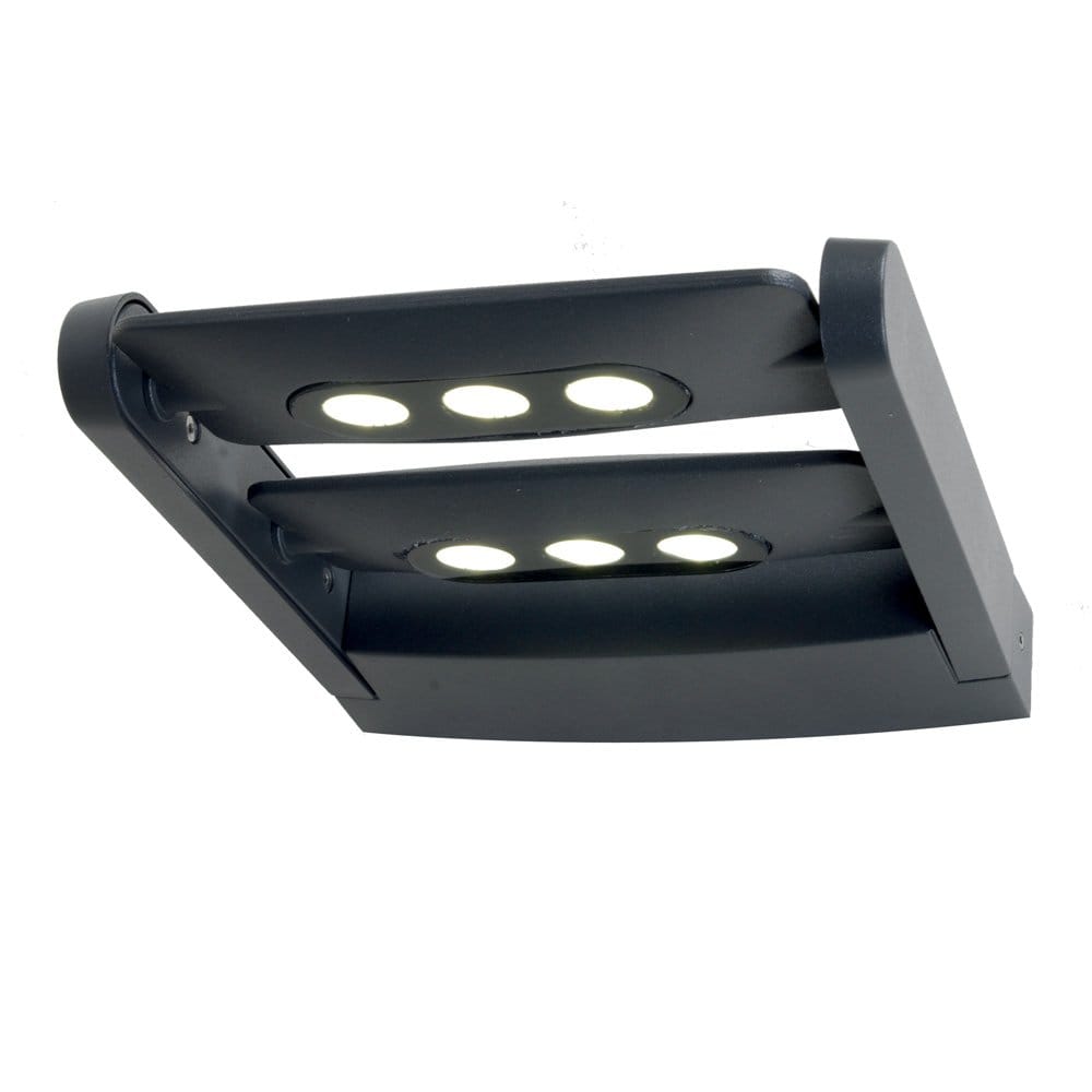 Elstead Sigmund 6 Light Wall Light - Graphite