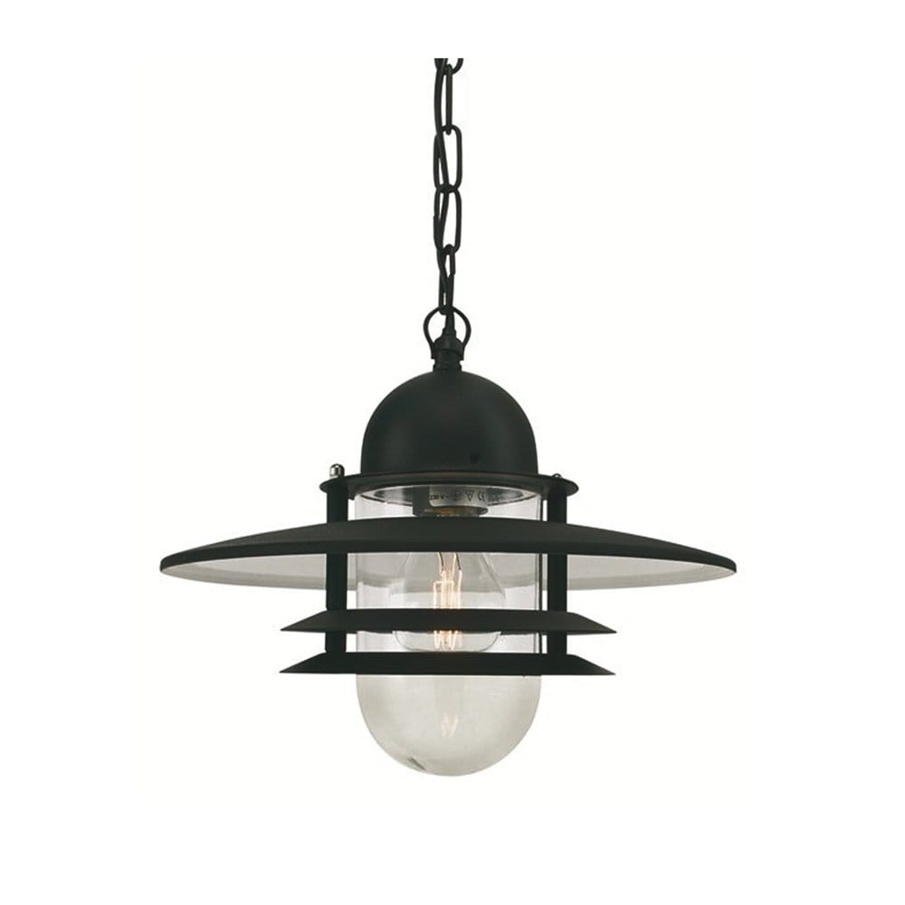 Norlys Oslo Single Chain Lantern - Black