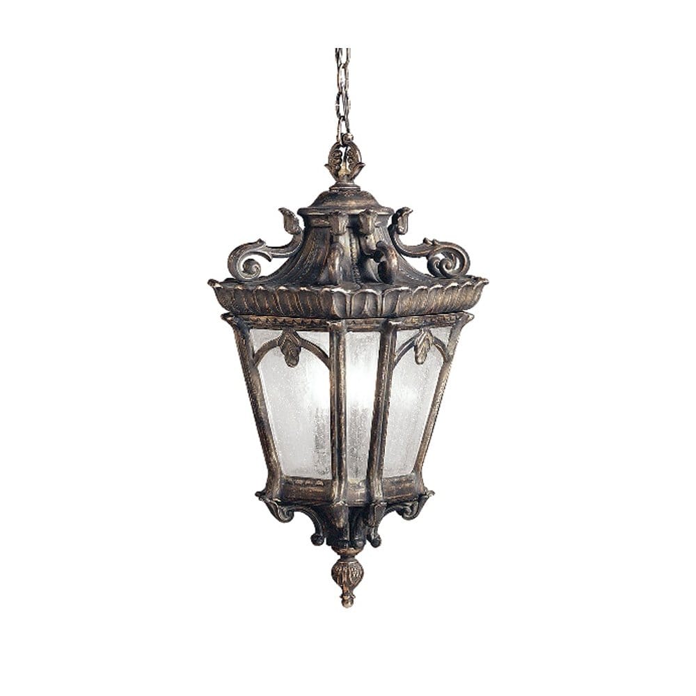 Kichler Tournai Grand 4 Light Extra Large Chain Lantern - Londonderry