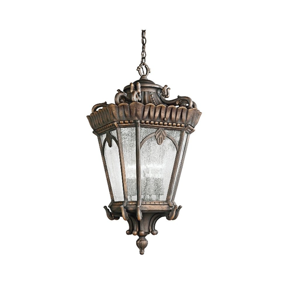 Kichler Tournai Single Medium Chain Lantern - Londonderry