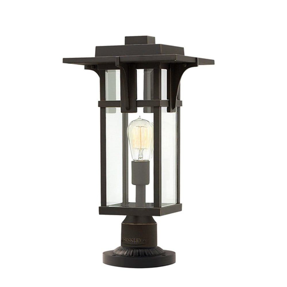 Hinkley Manhattan Single Pedestal - Oil Rubbed Bronze
