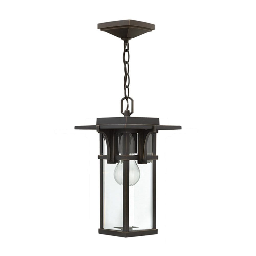 Hinkley Manhattan Single Chain Lantern - Oil Rubbed Bronze