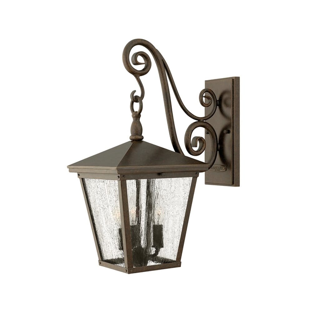 Hinkley Trellis 3 Light Medium Wall Lantern - Regency Bronze