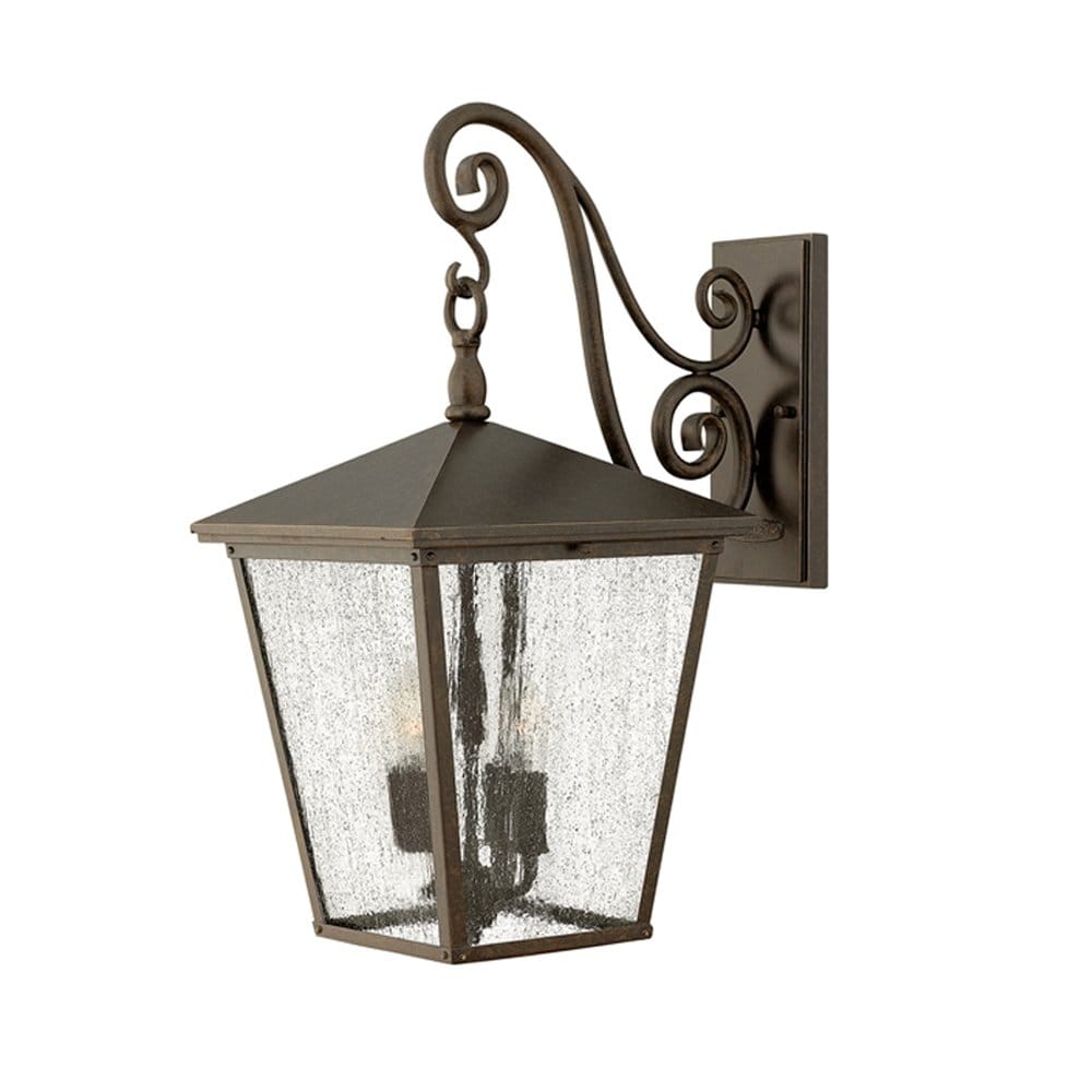Hinkley Trellis 4 Light Large Wall Lantern - Regency Bronze