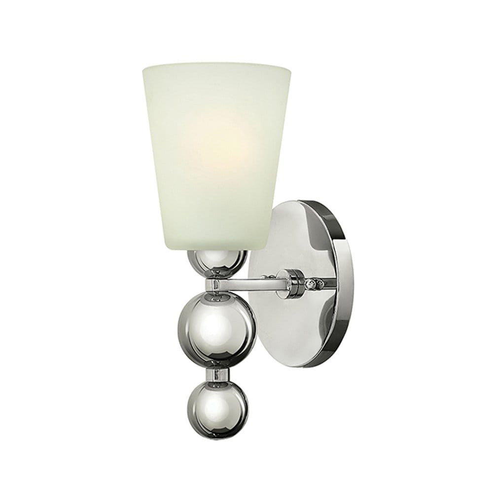 Hinkley Zelda Single Wall Light - Polished Nickel