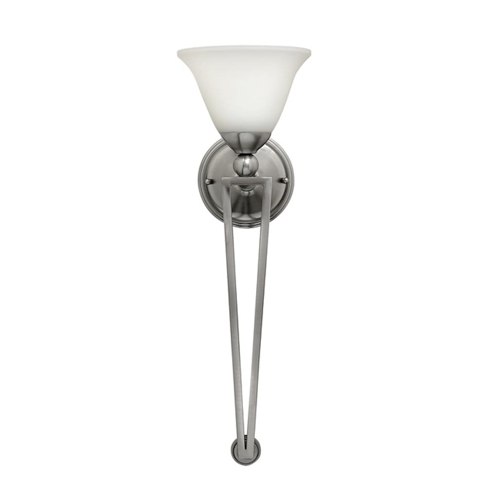 Hinkley Bolla Single Light Wall Torchiere - Brushed Nickel