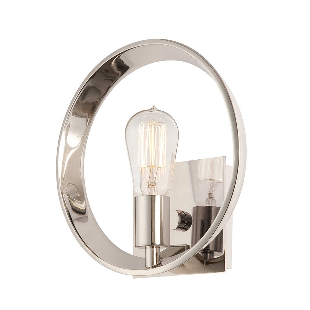 Quoizel Theater Row Single Wall Light - Imperial Silver