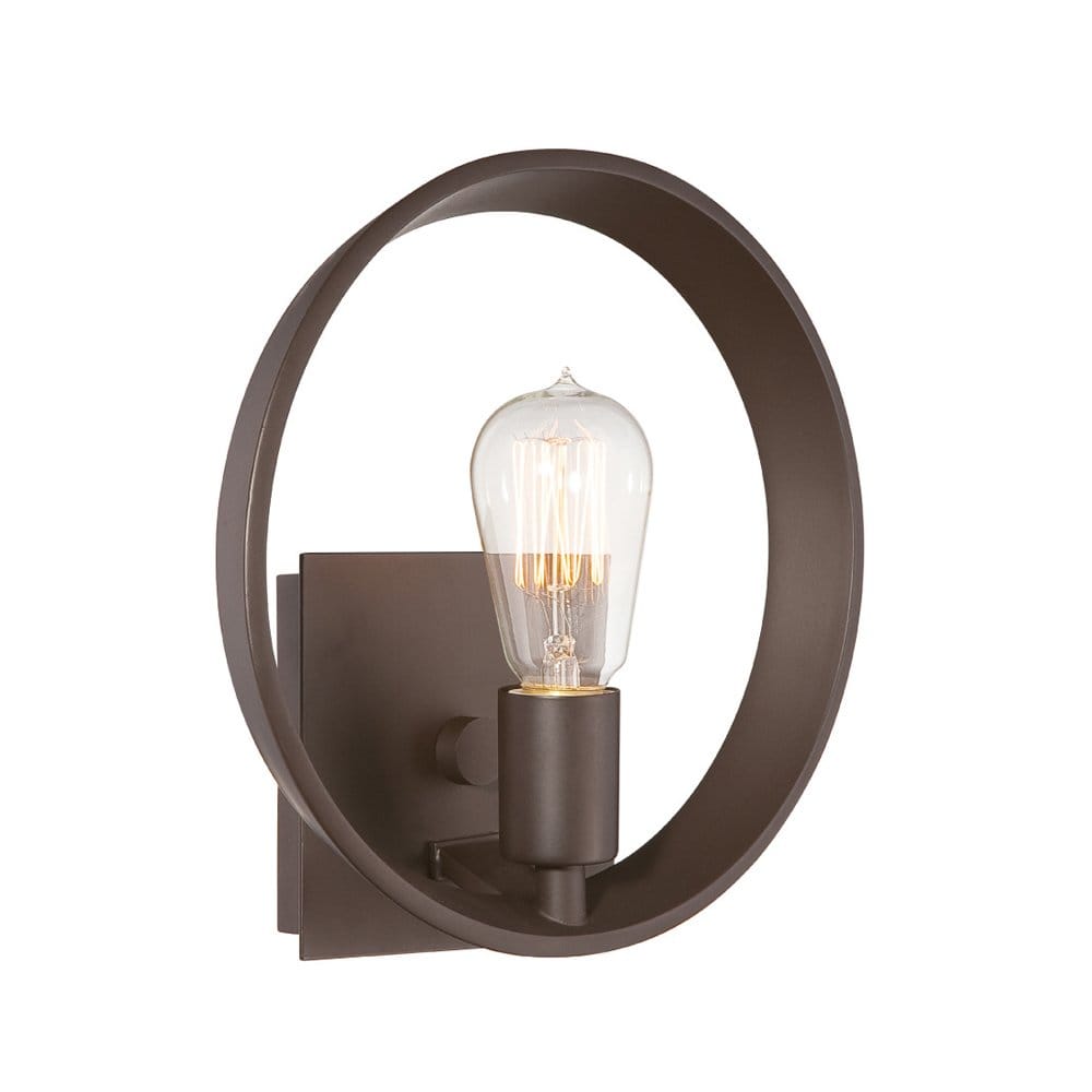 Quoizel Theater Row Single Wall Light - Western Bronze