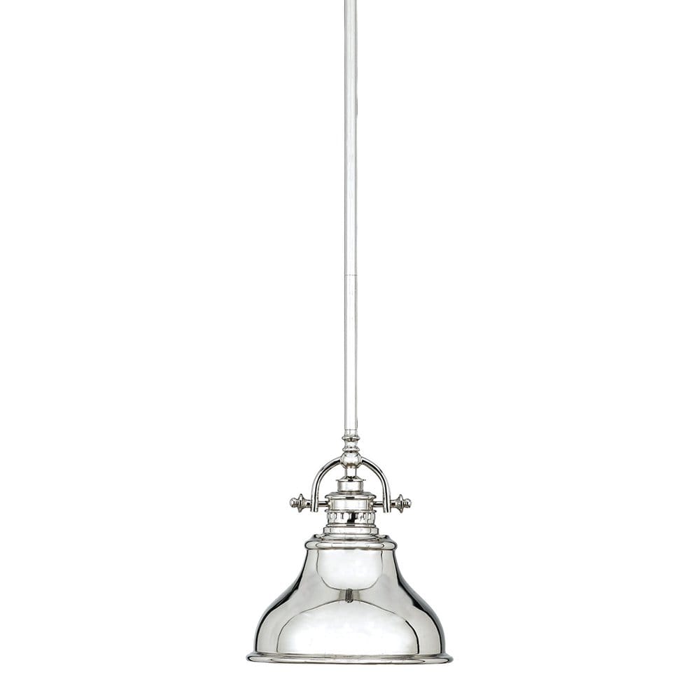 Quoizel Emery Single Mini Pendant - Imperial Silver