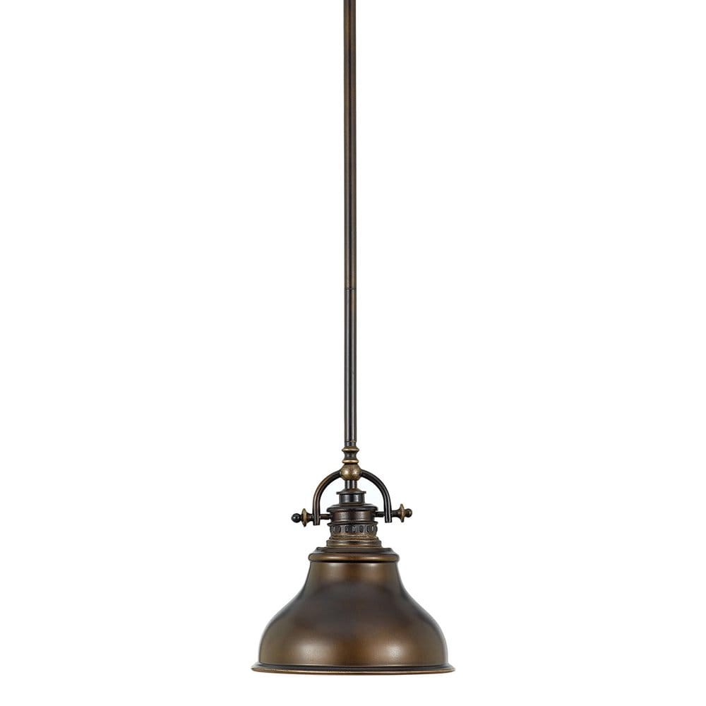 Quoizel Emery Single Mini Pendant - Palladian Bronze