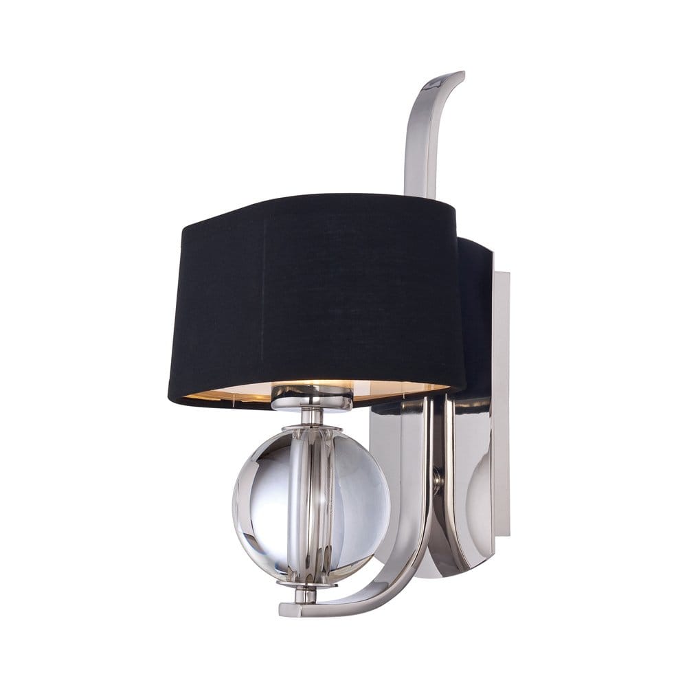 Quoizel Uptown Gotham Single Wall Light - Imperial Silver