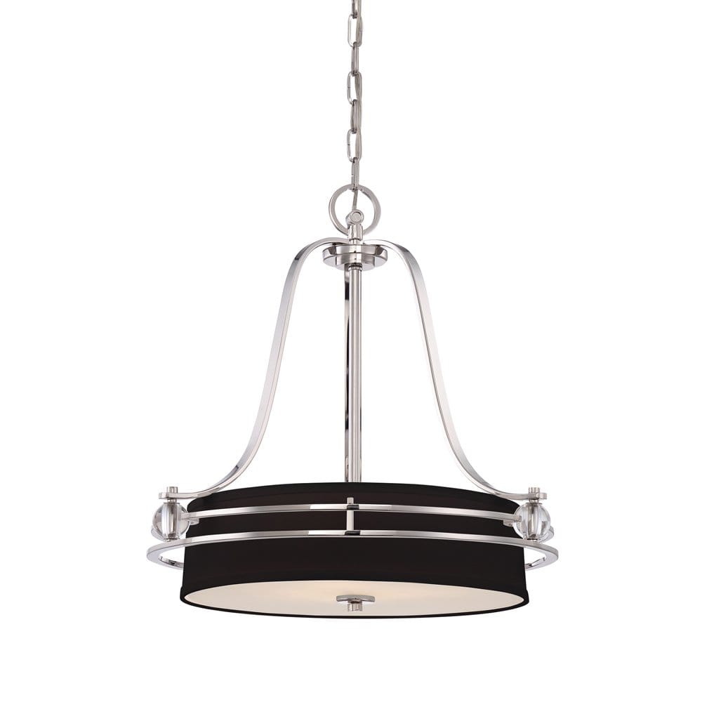 Quoizel Uptown Gotham 4 Light Pendant - Imperial Silver