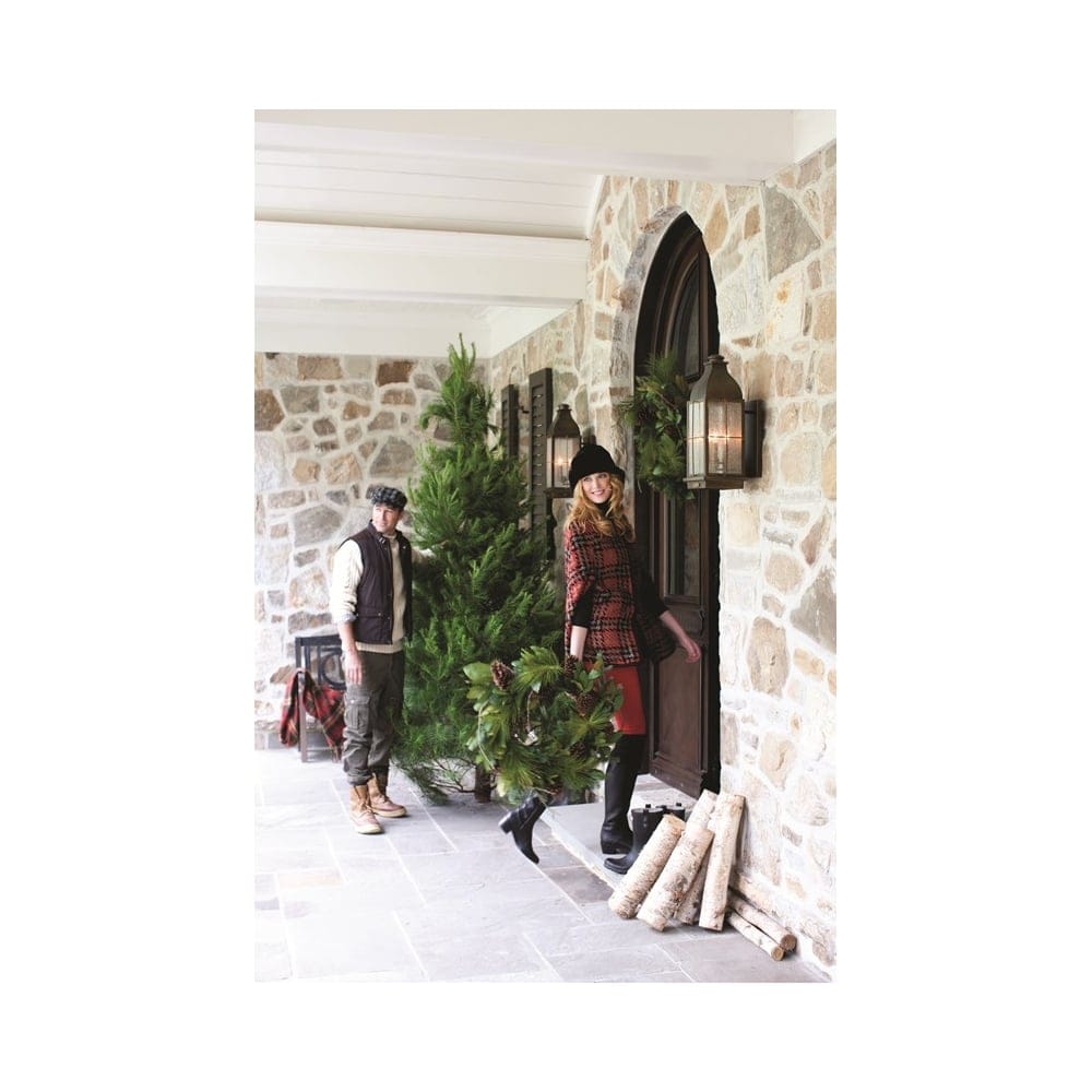 Hinkley Bingham 3 Light Large Wall Lantern - Sienna