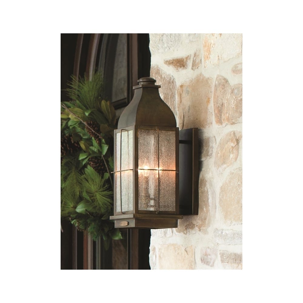Hinkley Bingham 3 Light Large Wall Lantern - Sienna