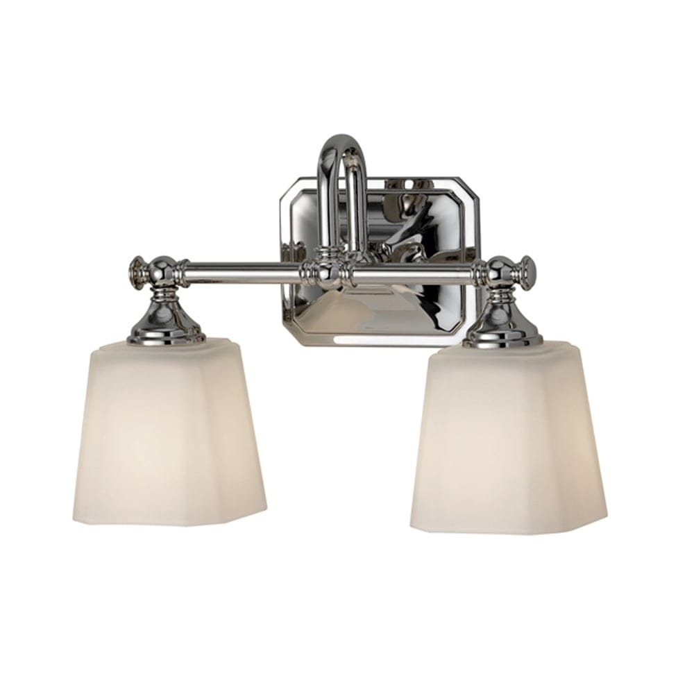 Feiss Concord 2 Light Above Mirror Bathroom Light - Polished Chrome