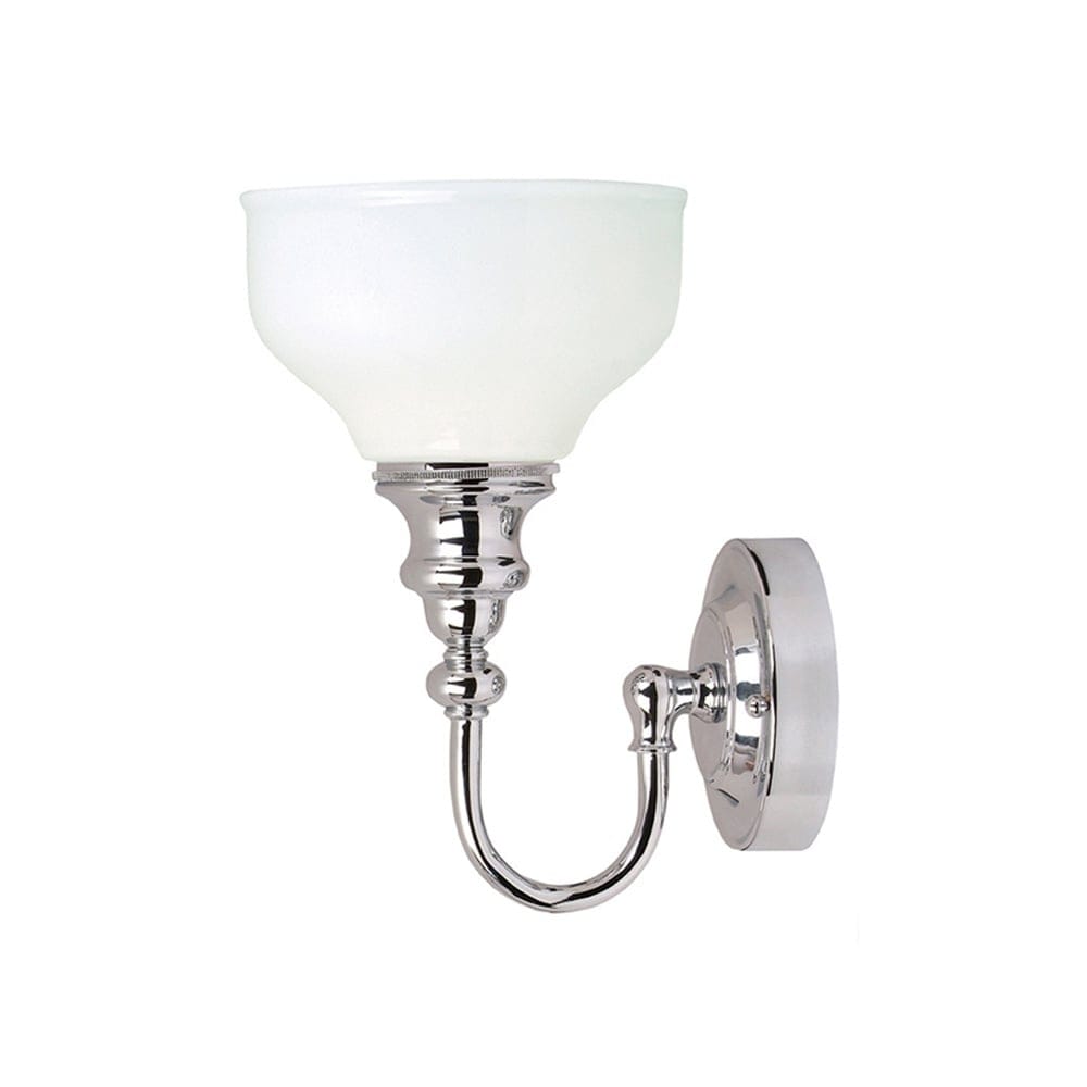 Elstead Cheadle Single Bathroom Wall Light - Polished Chrome