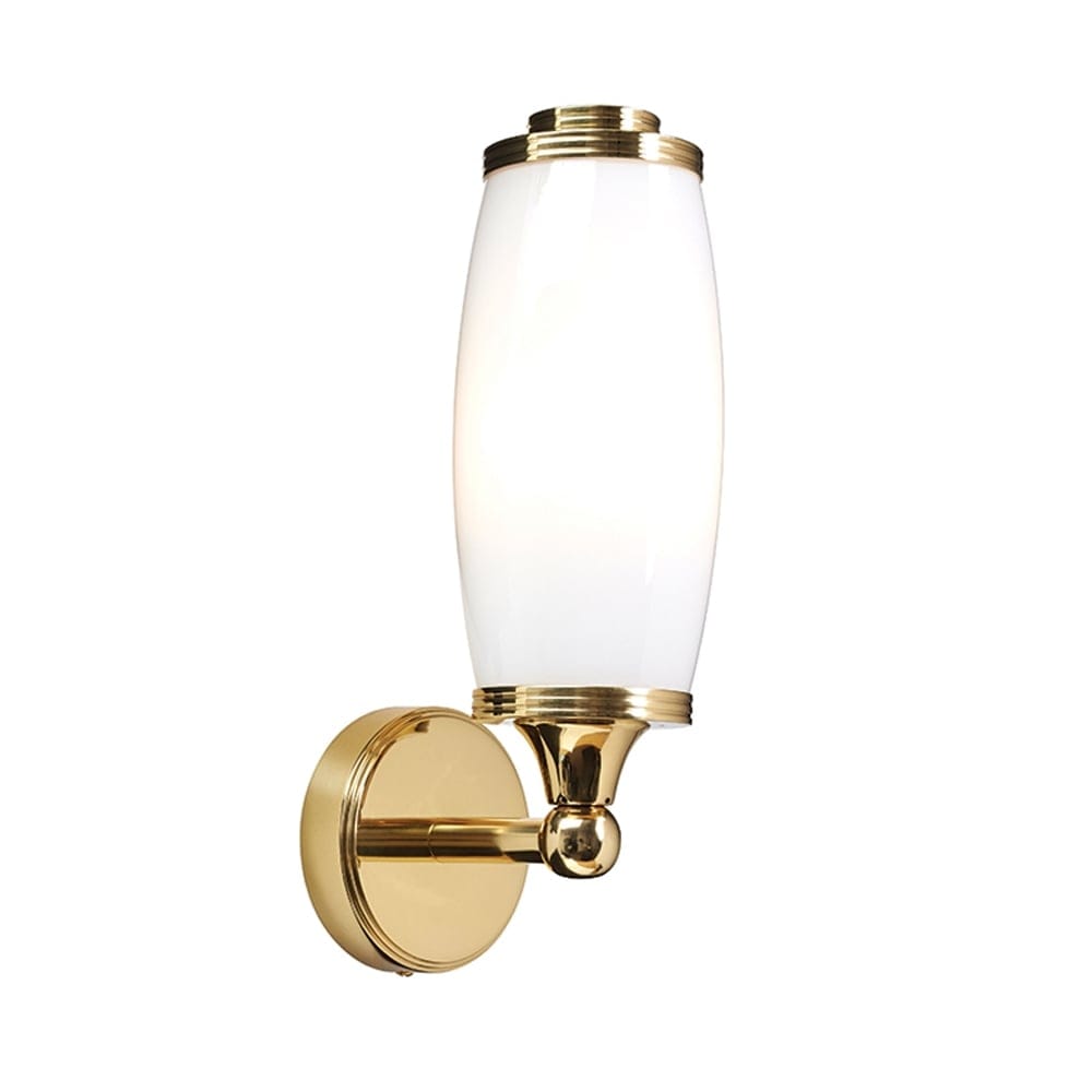 Elstead Eliot Single Bathroom Wall Light- Polished Brass