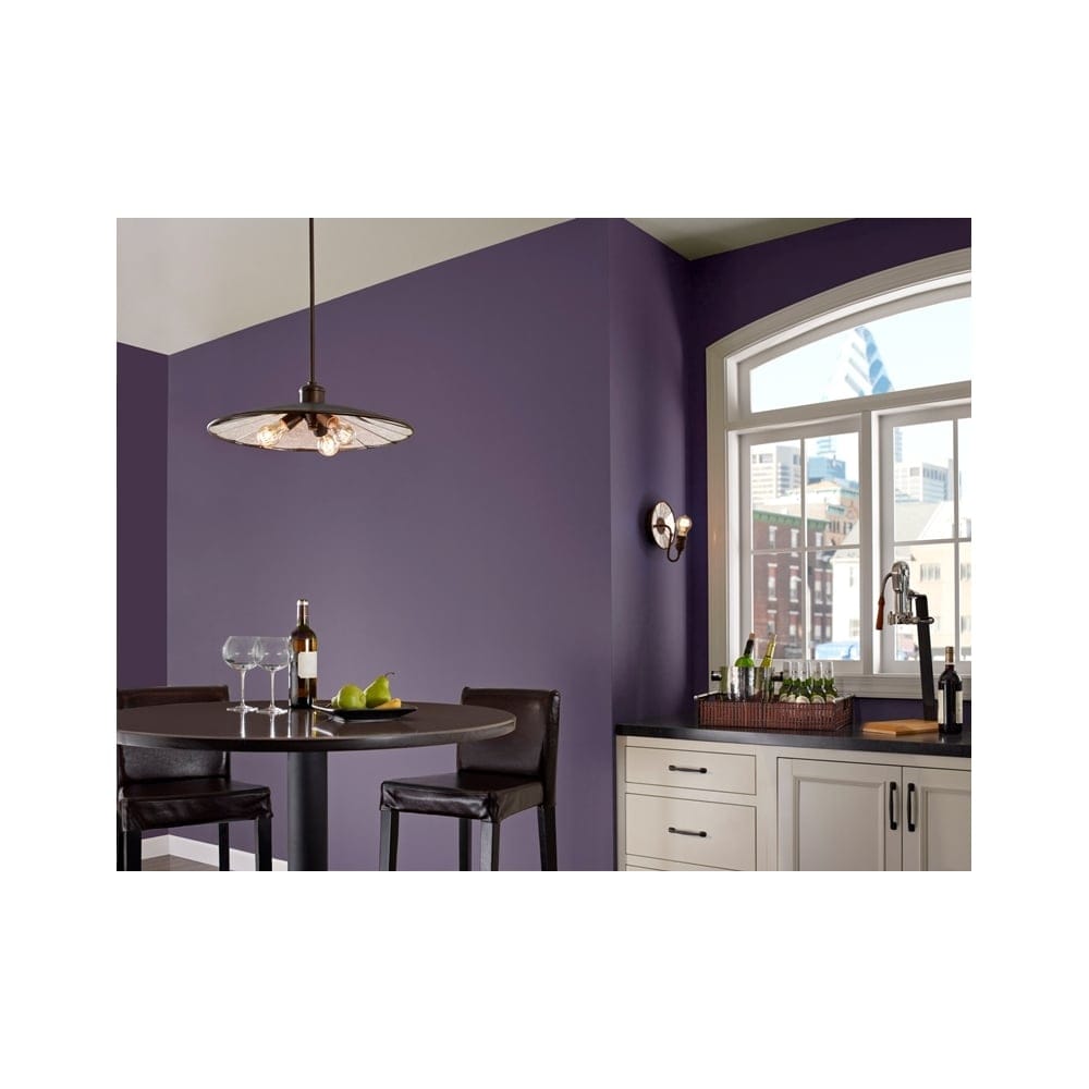 Feiss Urban Renewal Large 3 Light Pendant - Astral Bronze