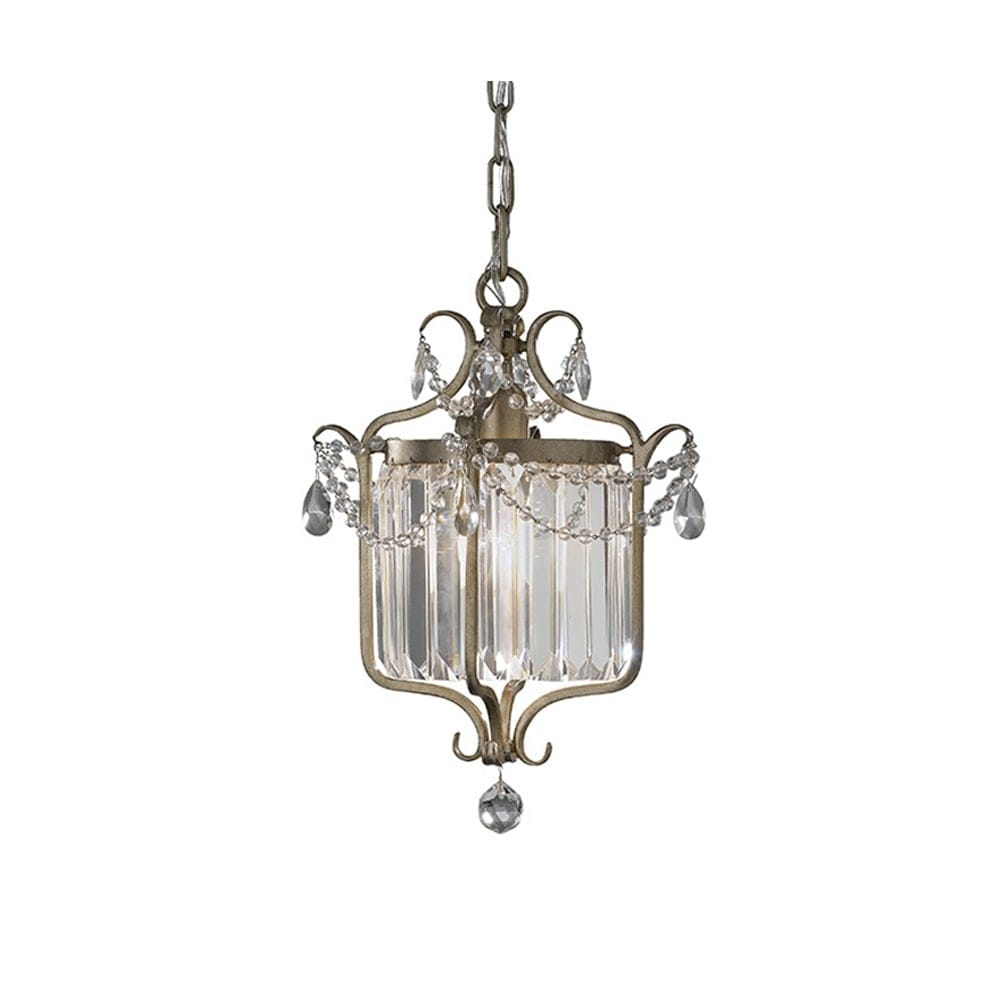 Feiss Gianna Single Pendant - Gilded Silver