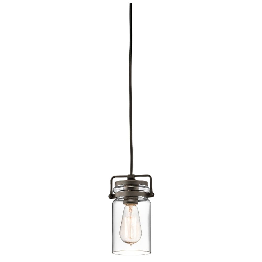 Kichler Brinley Single Mini Pendant - Olde Bronze