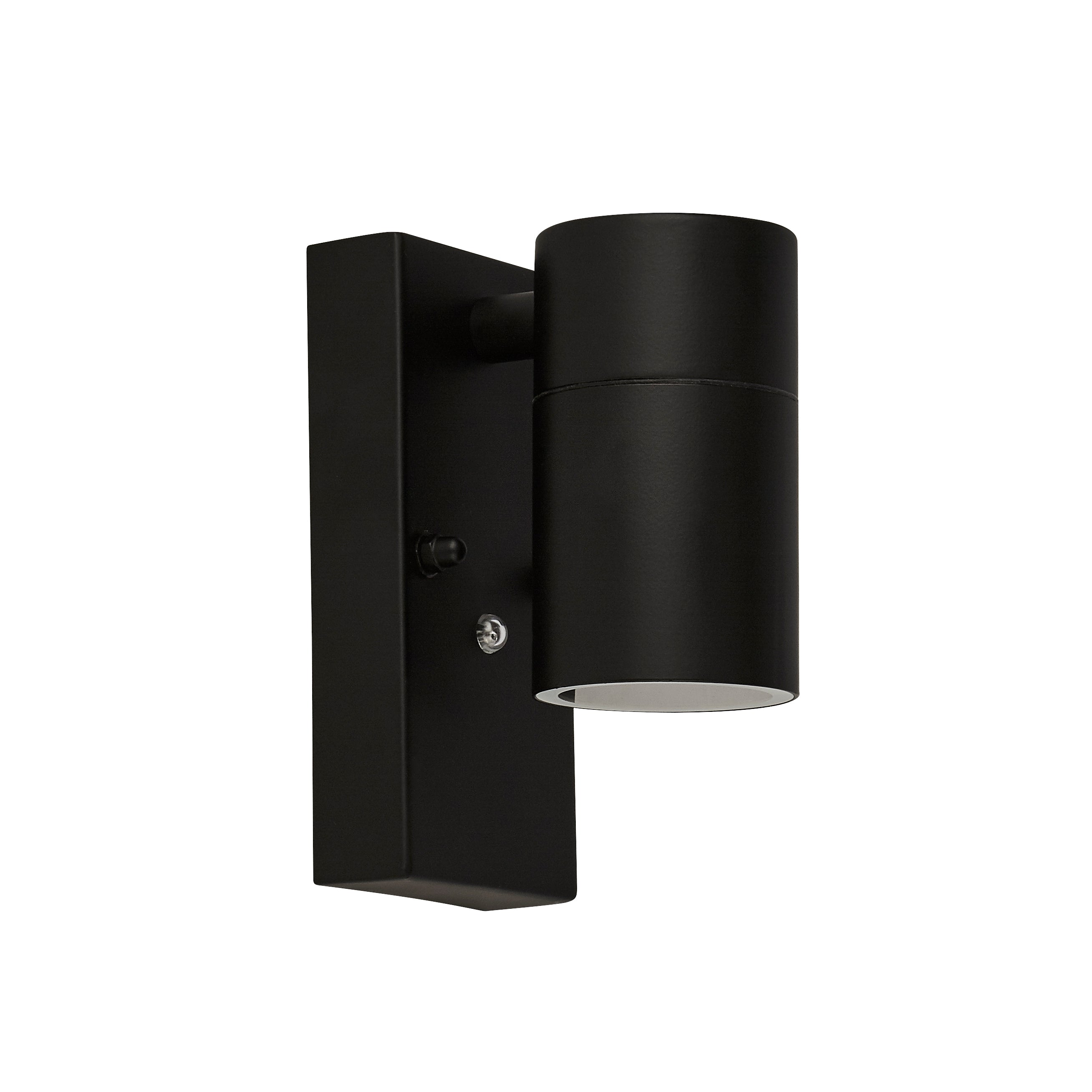 Searchlight Raymond Outdoor Wall Light - Black Metal