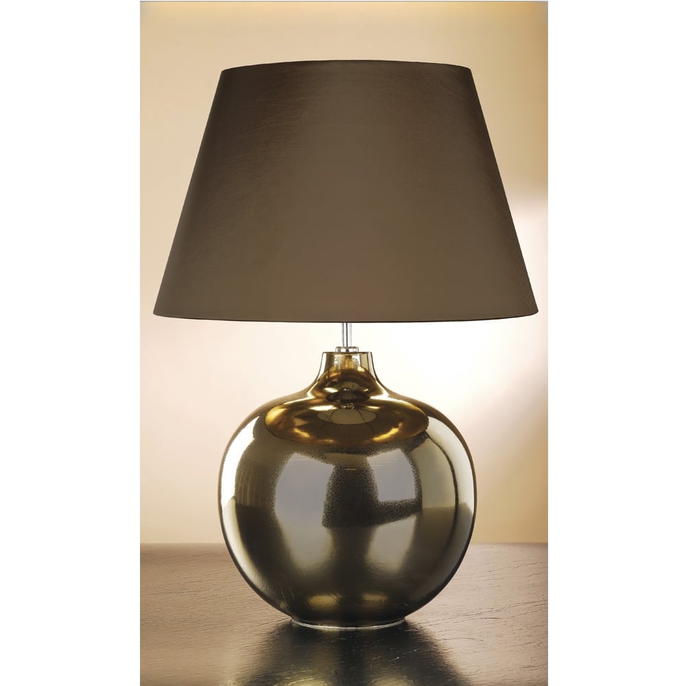 Elstead Ottoman Single Table Lamp - Bronze