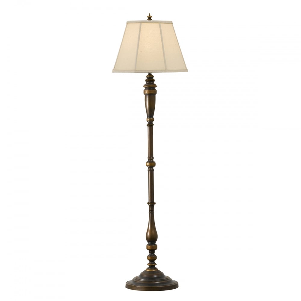 Feiss Lincolndale Single Floor Lamp - Astral Bronze